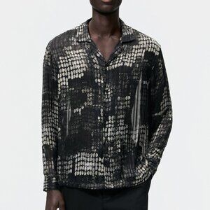 NEW Zara Shiny Shirt